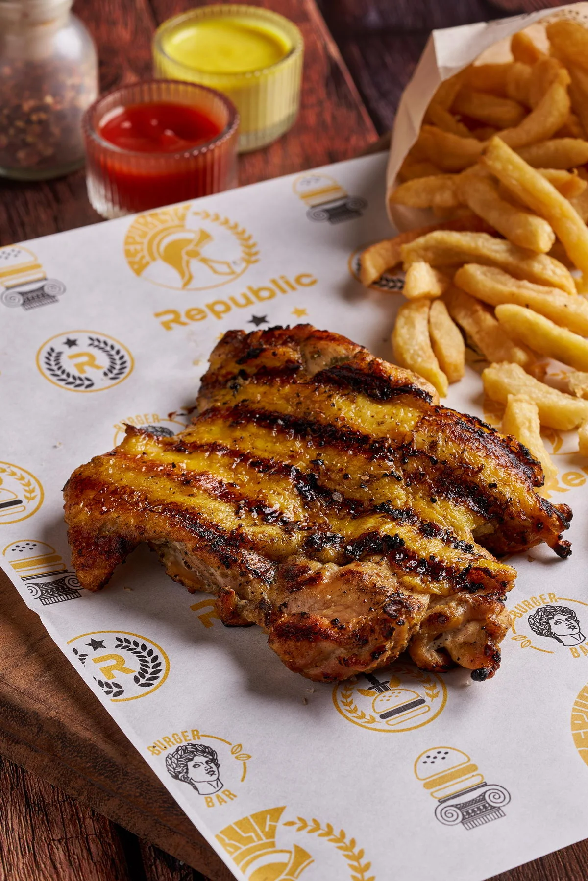 Filete asado Republic Burger