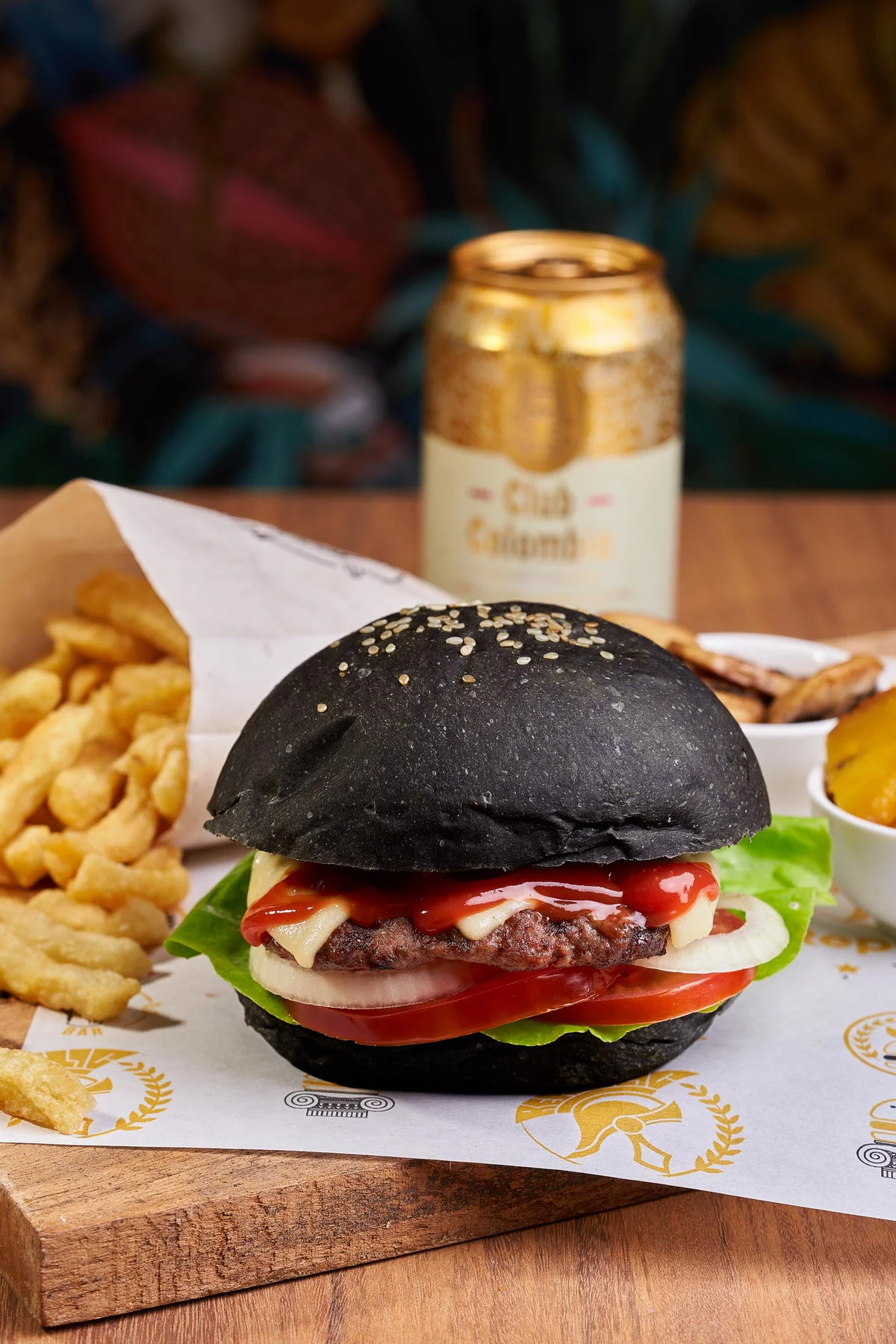 Hamburguesa especial en Cali